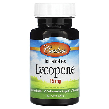 Carlson Labs Lycopene 15 мг 60 капс